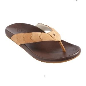 Tommy Bahama Men's Relaxology Dalaway Flip Flop Dk Brown Size 13D